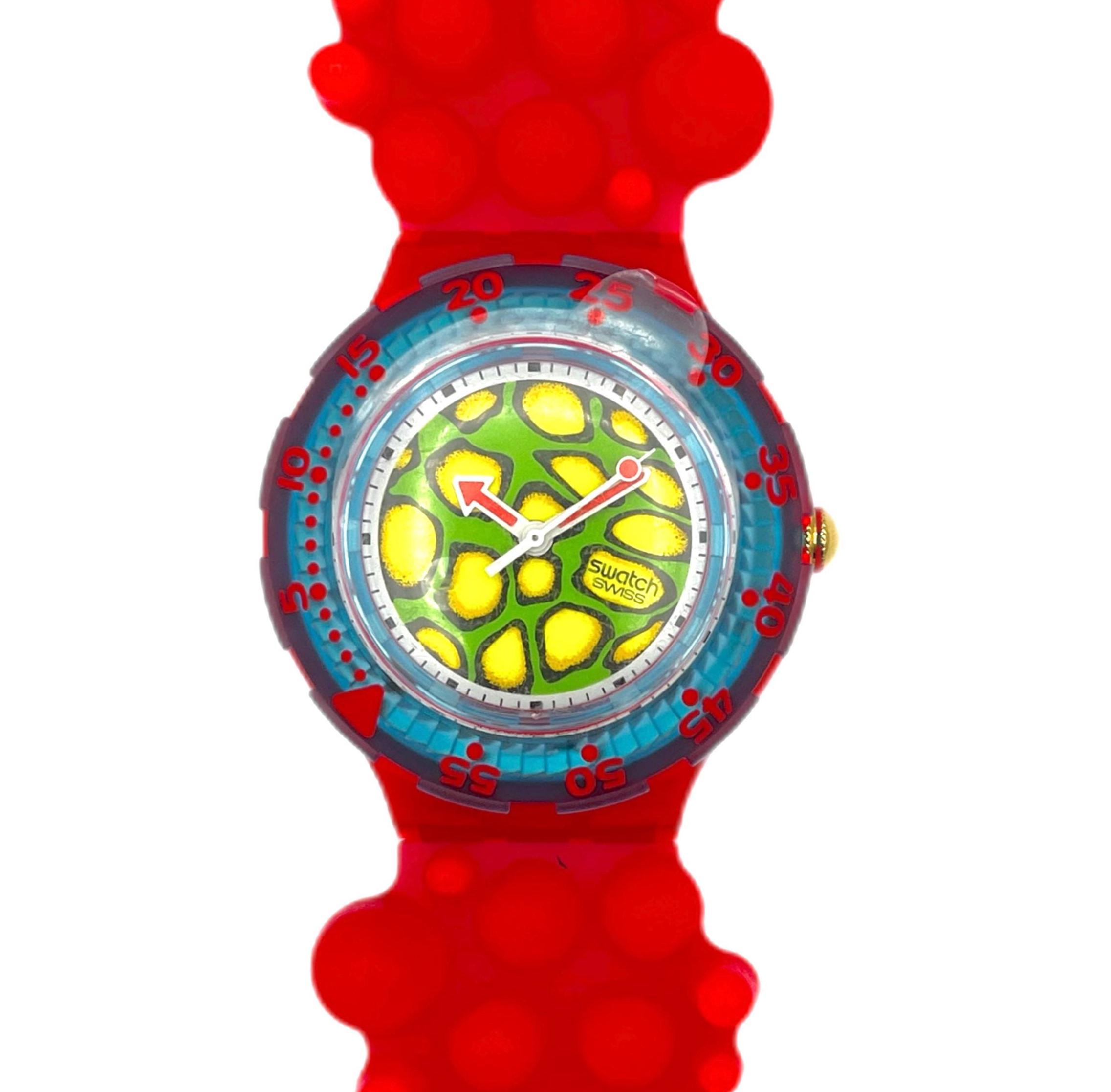 1995 Swatch Scuba C-MONSTA SCZ101 - Limited Edition - Unworn in
