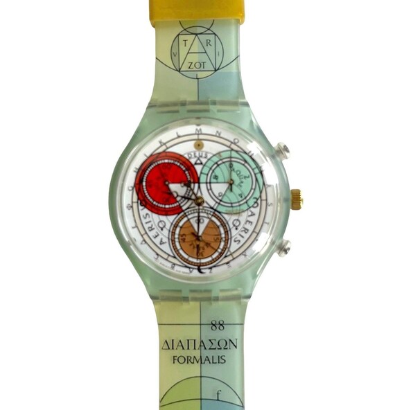 Vintage 1996 Swatch Chrono ARCHIMEDE SCG109 - Unworn Mint