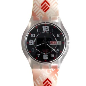 Vintage Swatch Jelly in Jelly RUBY TOUCH SUJK701C for Eiffage