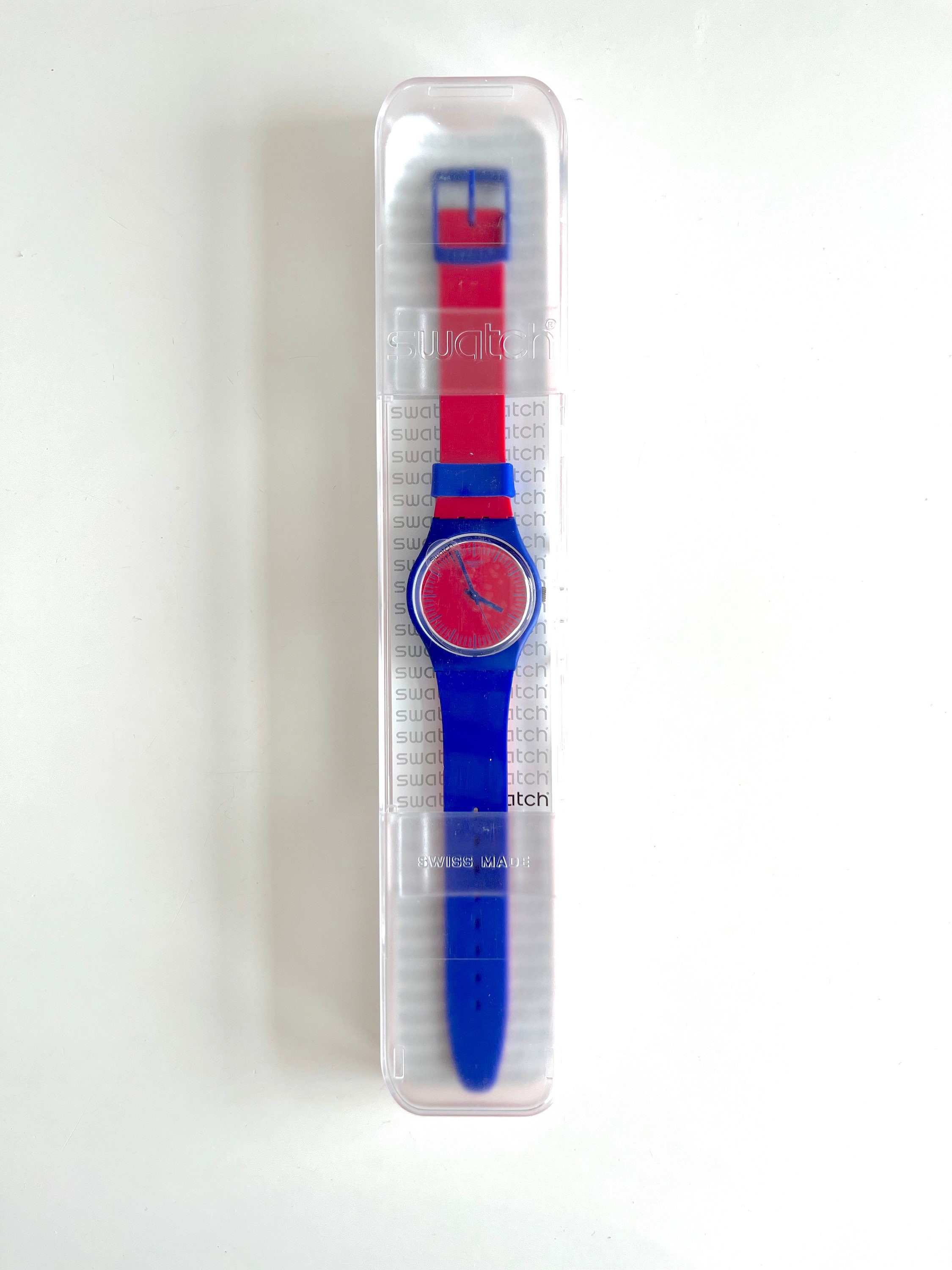 NEW in Box Swatch Gent BLUE LOOP GS148 - Mint Unworn 