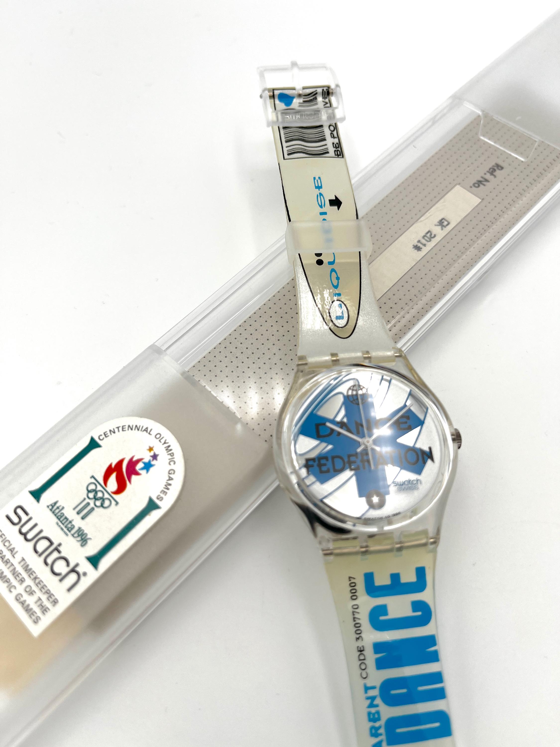 Zegarek Swatch Gent ICE DANCE GK201 z 1995 roku, nienoszony, w 
