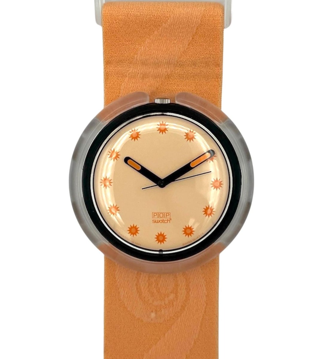 1992 Pop Swatch GRANATINA PWB167 - Rare Vintage Peach Colored