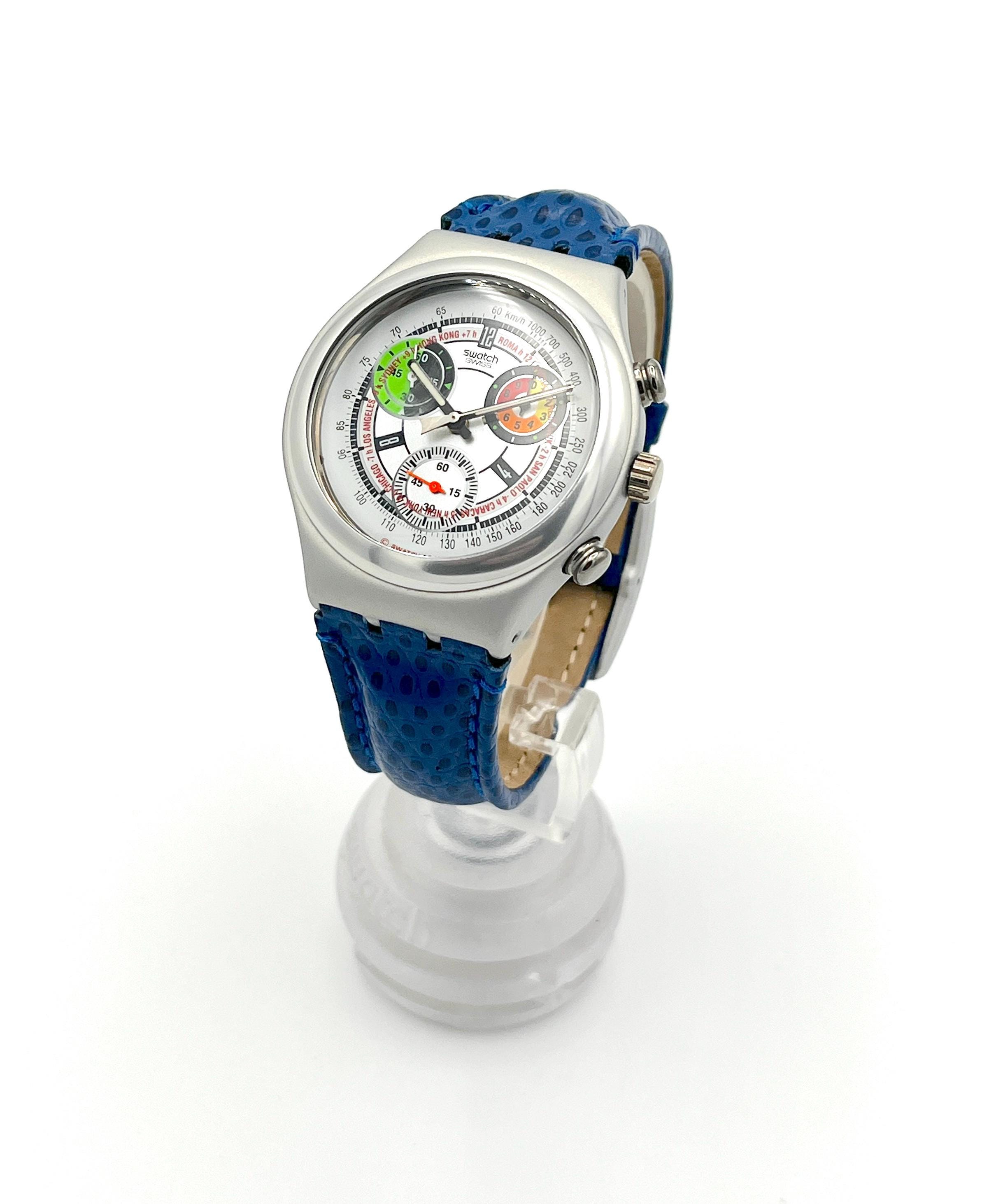 1996 Swatch Irony Chrono ALL OVER YCS1002 - Unworn Mint Vintage