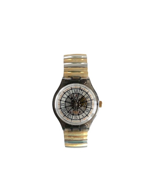 NEW in box from 1994 vintage Swatch SAM101 Automatic MARECHAL mint