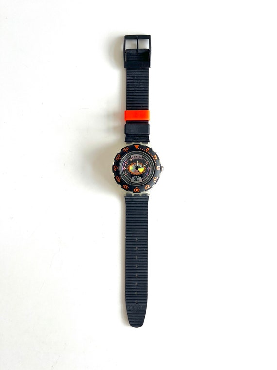 Vintage 1993 Swatch Scuba 200 TECH DIVING SDK110 - Unworn Mint