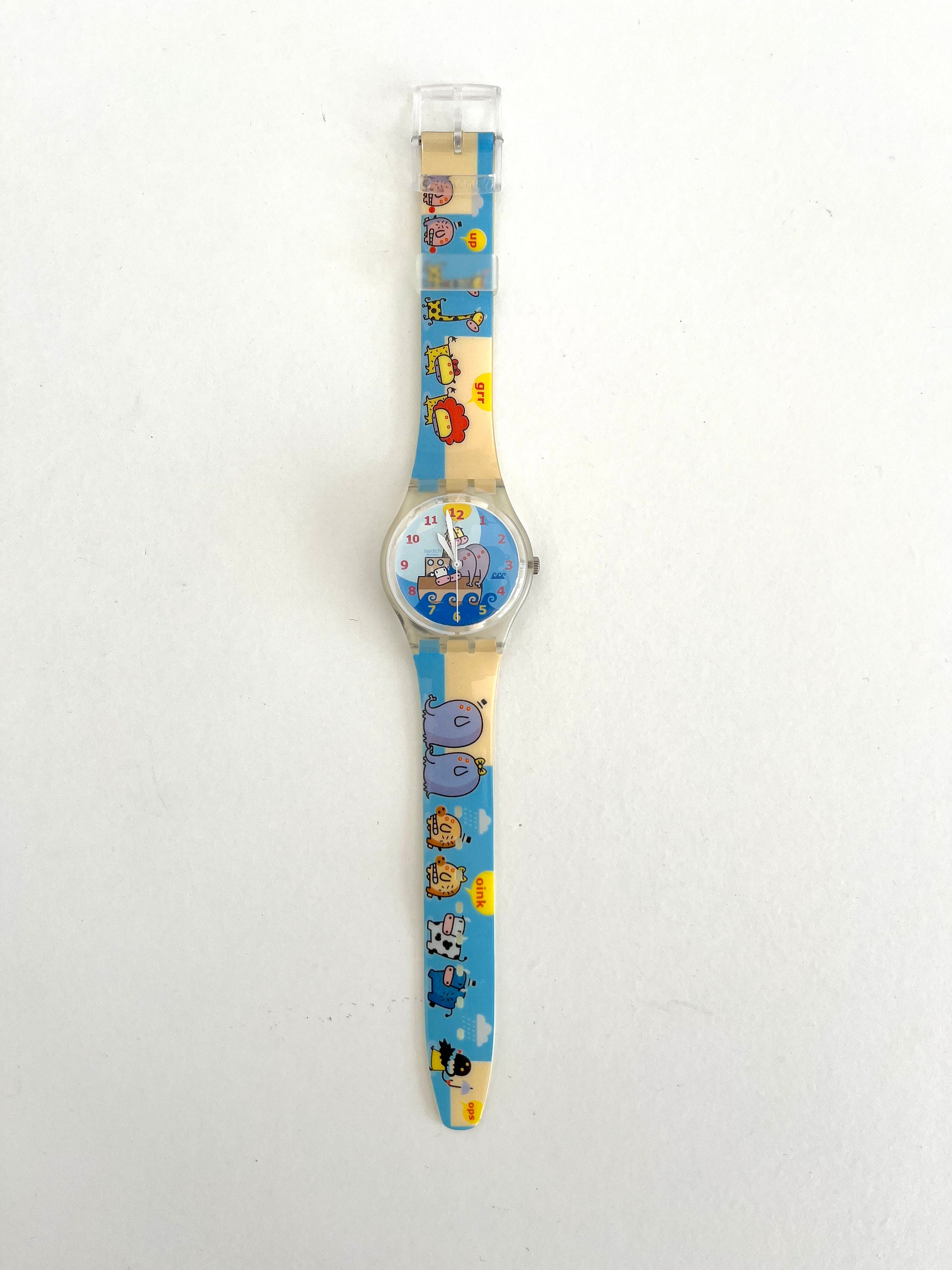 Vintage 2000 Swatch GRR ! OINK ! GK329 - Unworn Mint  display picture 2