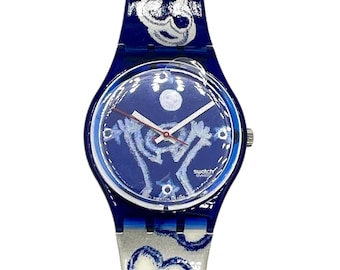 ビンテージ Swatch 「Ticking Brain」 稼働確認済み NEW : Swatch 1997 