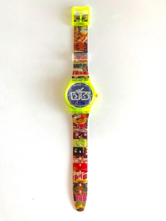 Vintage 1996 Swatch Musicall Special ZAPPING SLZ104 - Unworn Mint