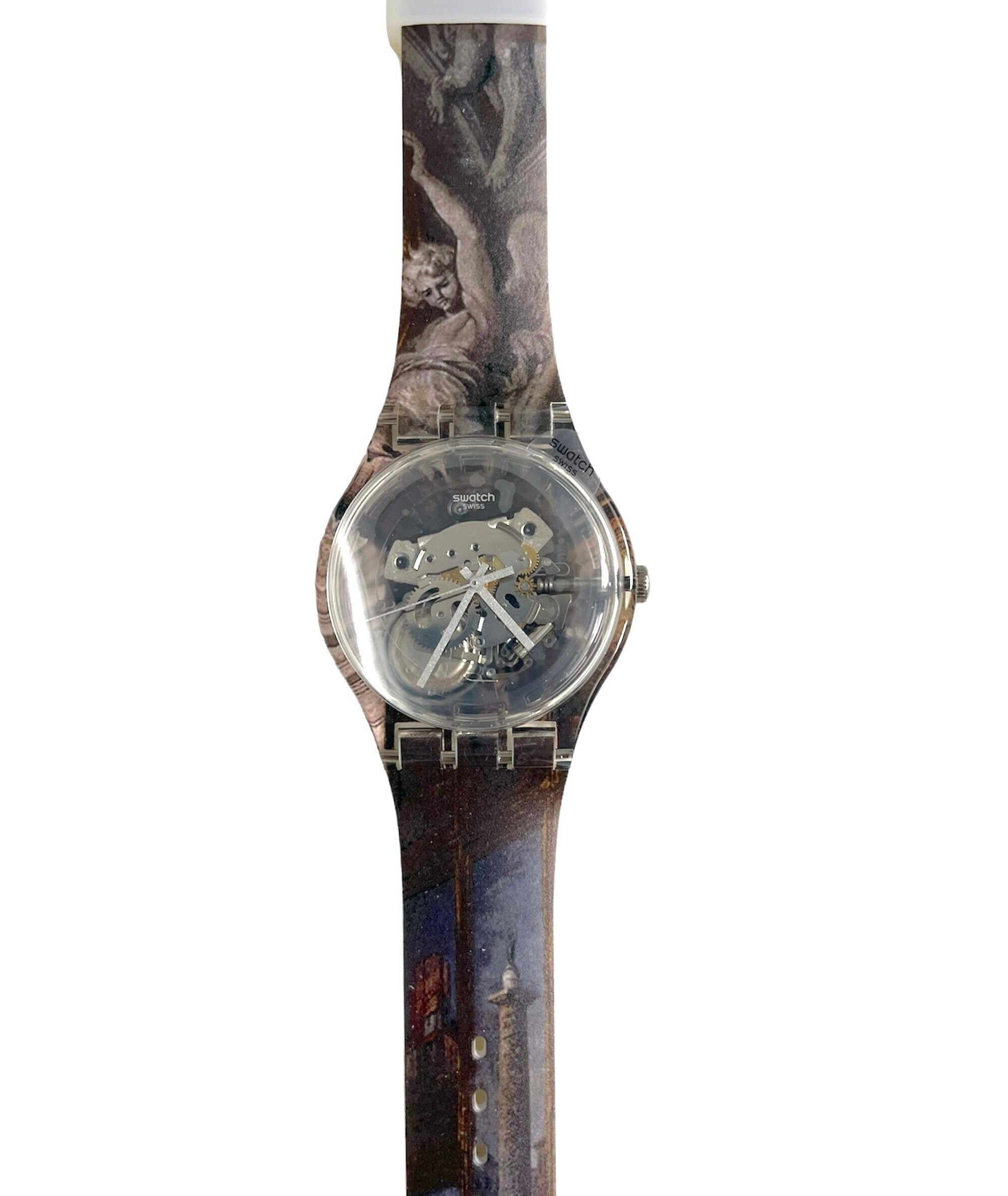 New in Box Swatch New Gent Gallery of Views of Ancient Rome Louvre Paris Special New Battery Installed Original Packaging 41mm Etsy
