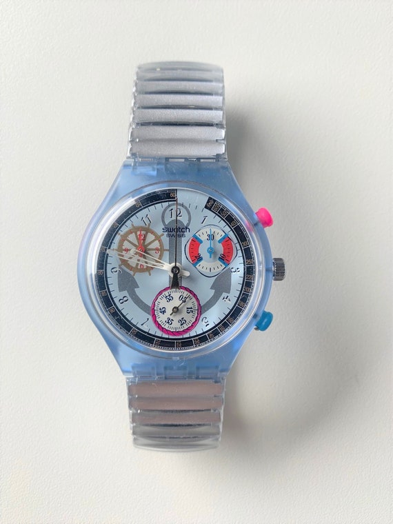 90s Rare SPECCIO SCM112 Swatch Chrono | Vintage Swiss Chrono Watches –  Vintage Radar