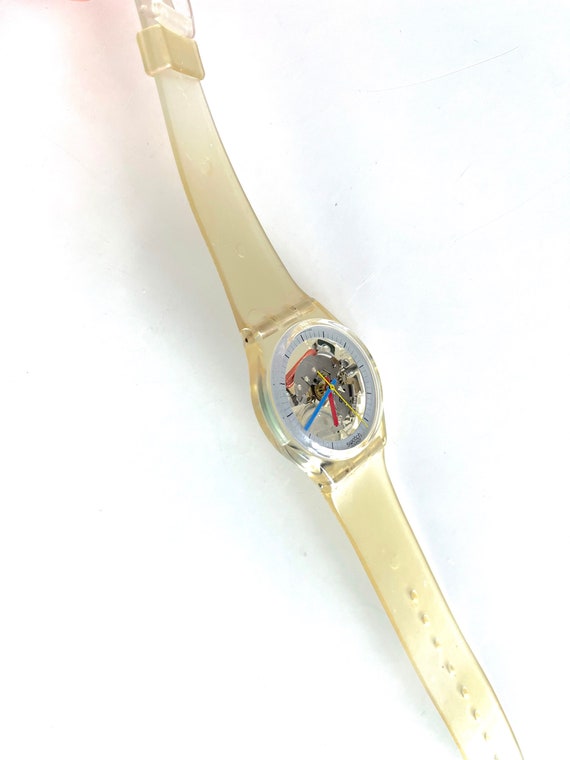 Vintage 1986 Swatch Gent JELLY FISH GK100RE - US Version Vintage 1986 Swatch Gent JELLY FISH GK100RE - US Version