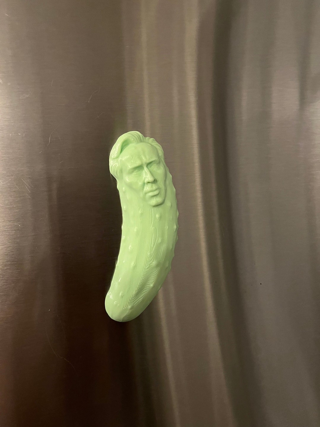 3D Printed Picolas Cage Keychain Holiday Ornament Etsy