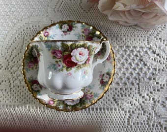 Royal Albert CELEBRATION Teacup and Saucer