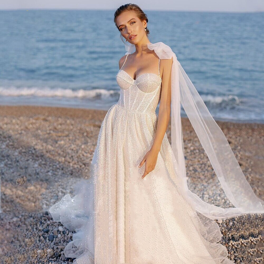 Corset Wedding Dress Sparkling Wedding 