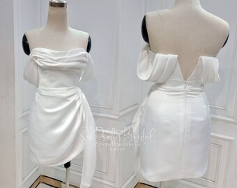 Custom wedding dress for bride Kelsey