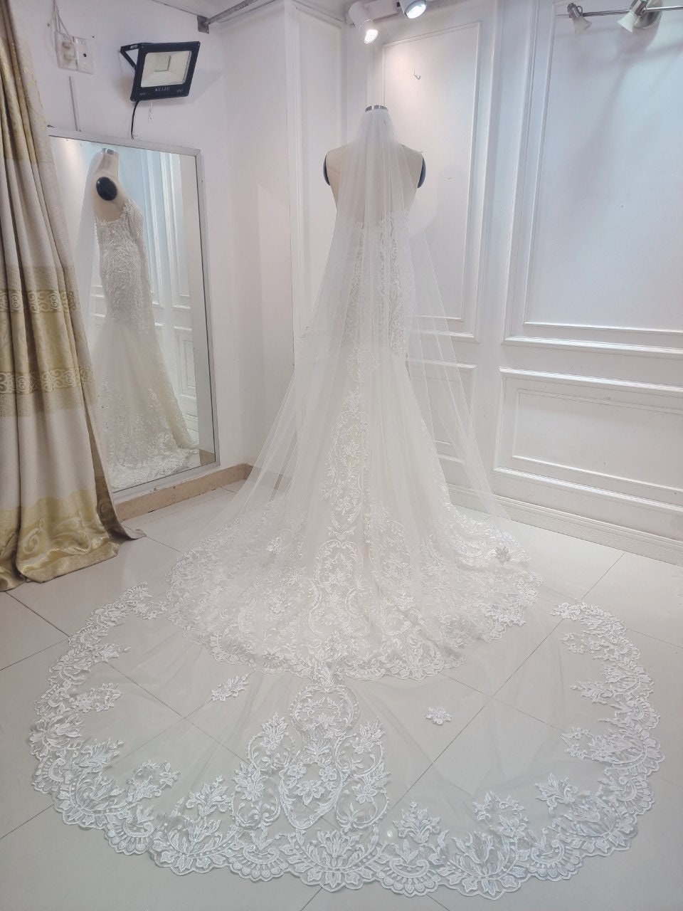 Luxury Mermaid Wedding Dress. Beautiful Bridal Gown. Deep - Etsy