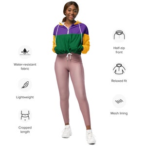 Giacca a vento da donna con albero di perline, Krewe of 2023, giacca da parata, martedì grasso, vestito di carnevale, regalo di Mardi Gras per ragazza, abbigliamento di Mardi Gras