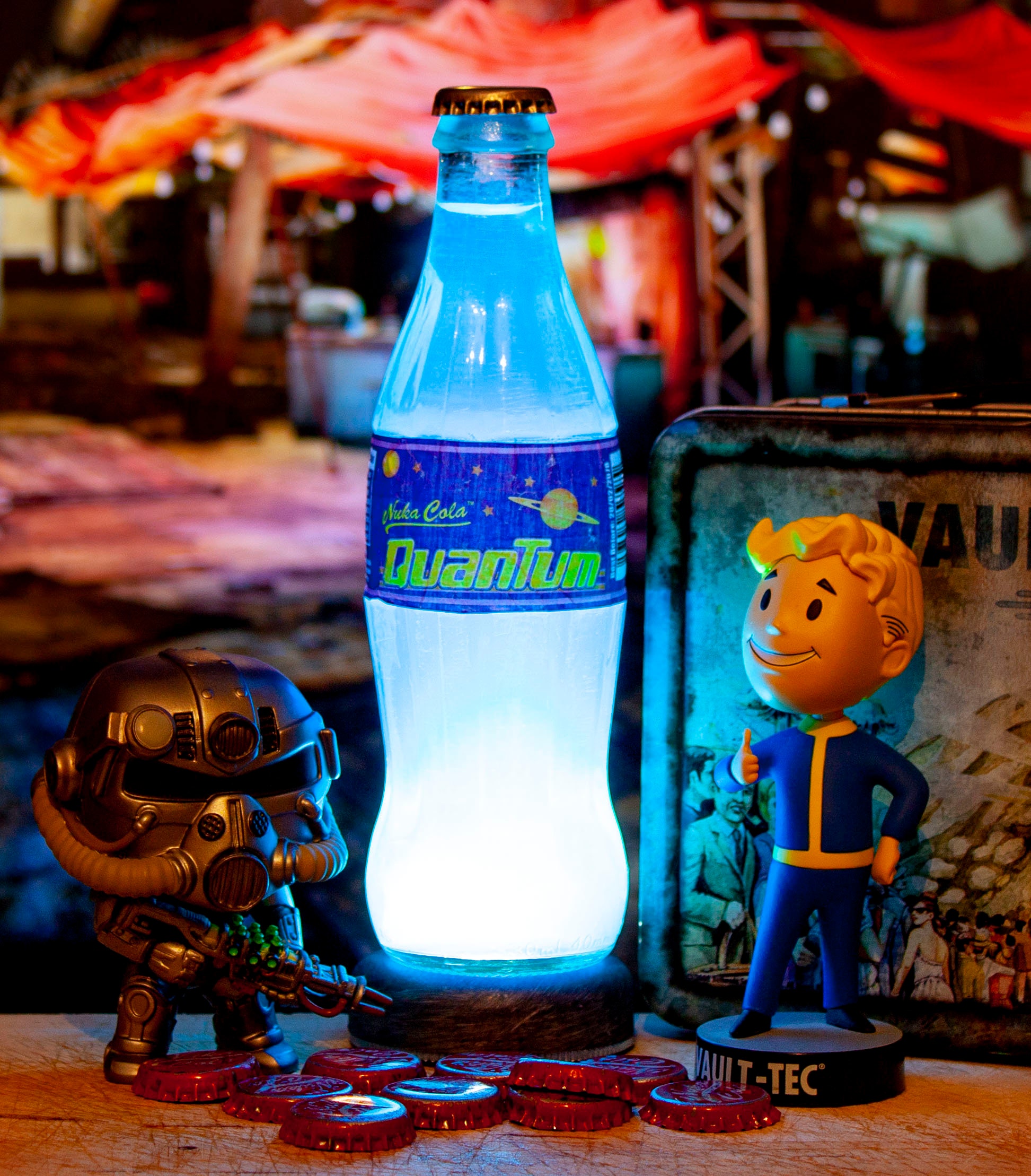 Don't drink glowing cola!