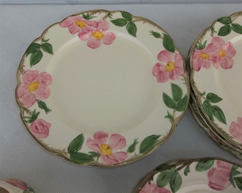Franciscan Desert Rose, Vintage 24 Piece Set, Exquisite Hand Painted