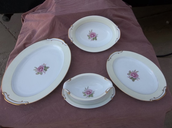 Occupied Japan China Set: Rosette Fuji Fine China, 90 Piece - Etsy