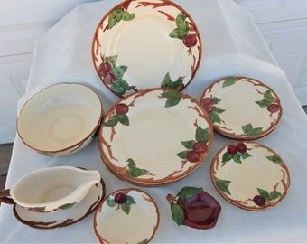 Vintage Franciscan October Dinnerware Set: 21-piece Stoneware for