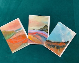 3 Greeting cards of St. Ives