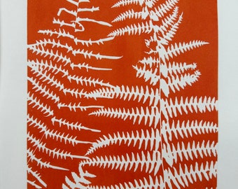 Etching - Fern Dance