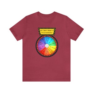 Dierenarts Client Wheel of Procrastination Shirt / Funny Veterinary Shirt / Vet Tech Appreciation / Dierenarts Shirt / Unisex Short Sleeve Tee