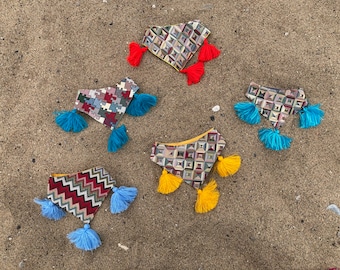Pañuelo único colorido para perro, colorido, einzigartige Hundehalstücher, Halstuch, Hund, bunt, pañuelo, dog neckerchief, bandana, México
