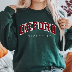 Oxford university sudadera hot sale