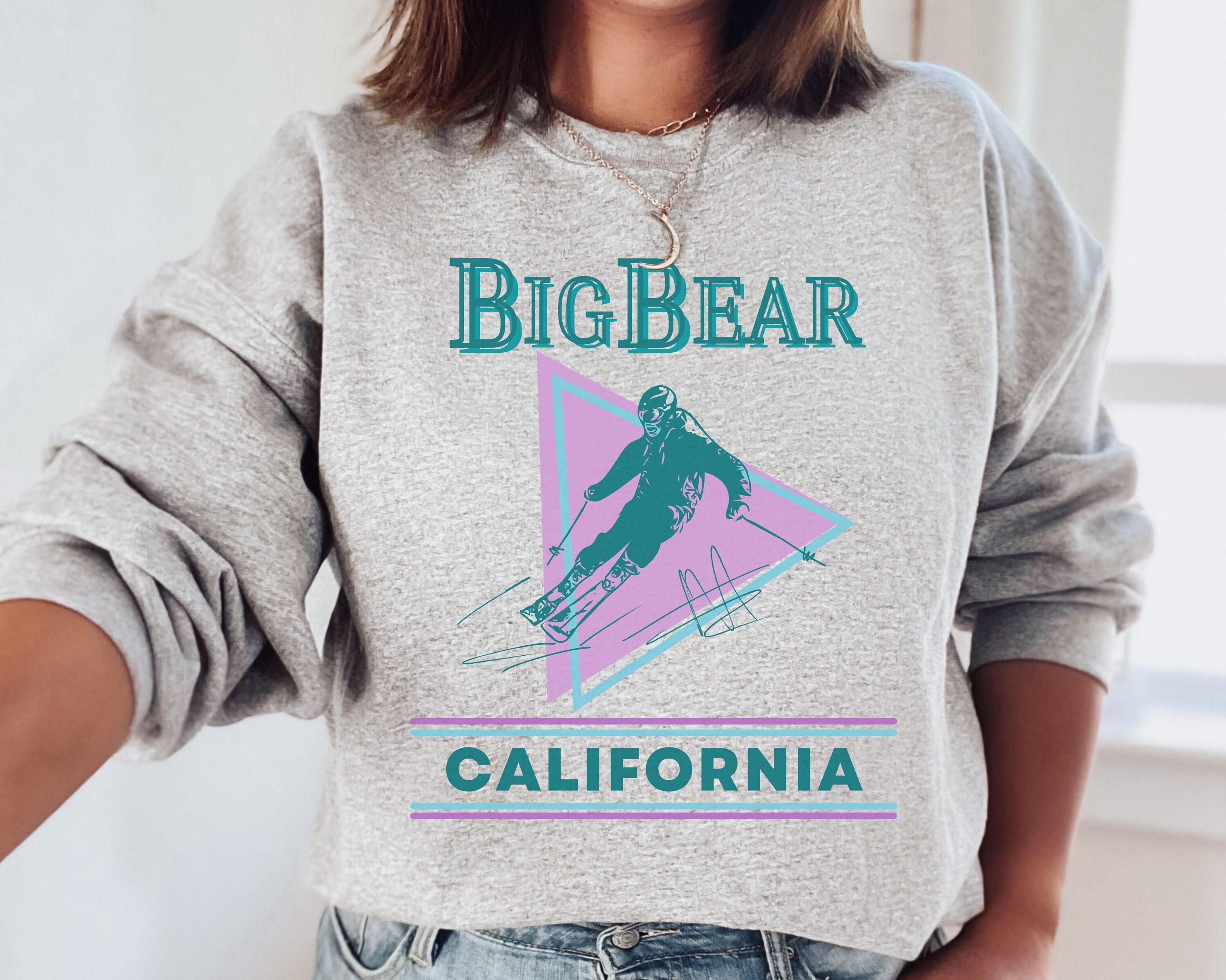 Big Bear Shirt Big Bear Sweatshirt Big Bear California - Etsy