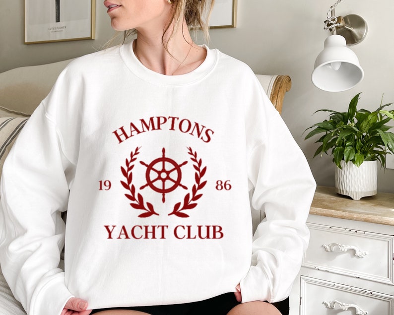 hamptons yacht club sweatshirt