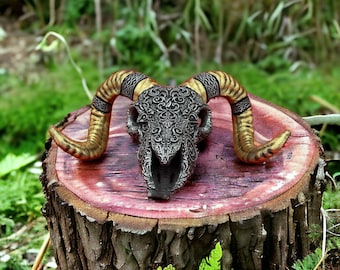 Deluxe Sheep Skull