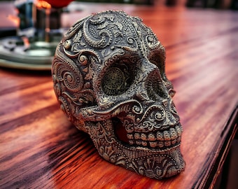 Deluxe Sugar Skull Display Piece