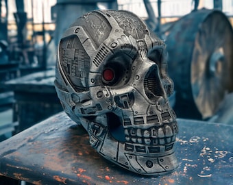 Cyborg Skull