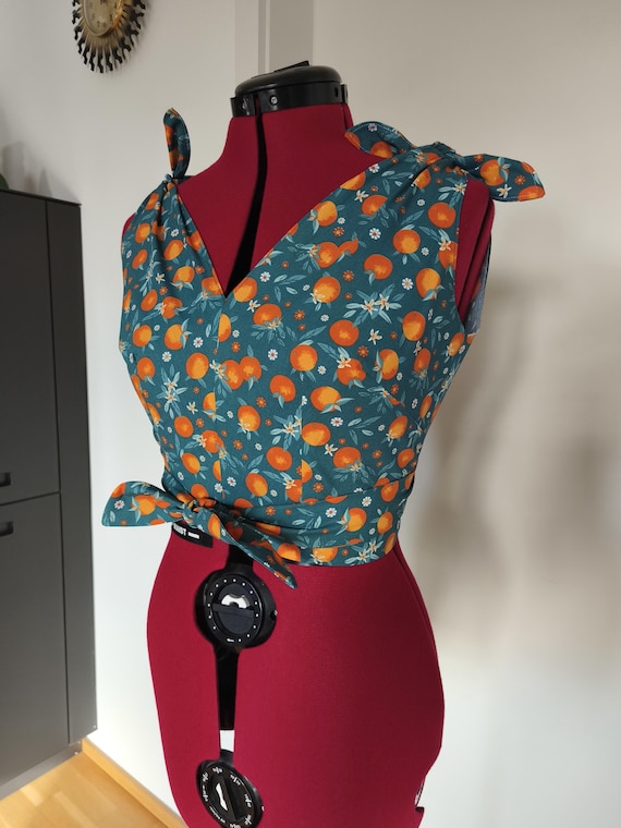 Bluse 50s Stil Rockabilly Top Vintage