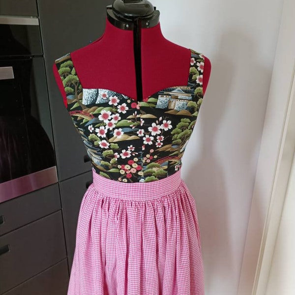 Top in the 50s style, size approx. 34, small 36, rockabilly