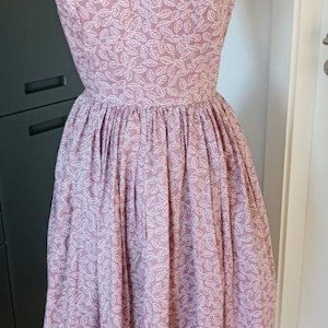 Vintage Retro Dress im 50er 60er Stil Rockabilly Gr 38/40