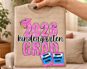 2026 Kindergarten Grad PNG (Digital Download)