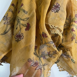 vintage turkish  scarf ,cotton scarf,crochet scarf,wrap scarf, women neck scarf,square scarf,needle lace