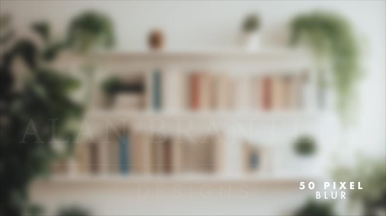 Cozy Bookshelf With Greenery Zoom Background | Perfect for Online ...