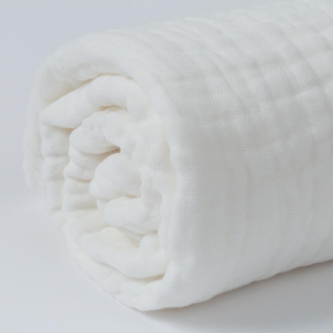 100 Organic Cotton 6 Layers White Muslin Towel Baby Burping Etsy UK