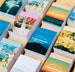Landscape Sticker Book - Sunset Romantic Series - 8 Colour Choice - 50 Stickers - Junk Journal Supplies - Scrapbooking - Aesthetic Stickers 