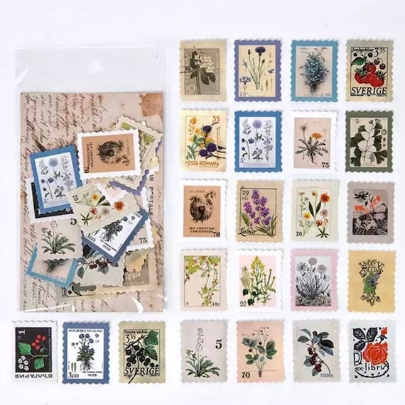 46 Pcs Little Forest Stickers For Scrapbooking Diary Planner Album Phone  Case Laptop Card Making