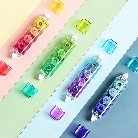2 in 1 Gradient Tape Roller & Correction Pen Kawaii Stationery