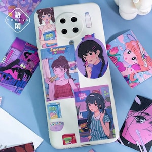 Anime Vol.1-serie - SIX CHOICES - Plakboekbenodigdheden - Tijdschriftbenodigdheden - Cartoonstickers - Knutselbenodigdheden - Kawaii-stickerset