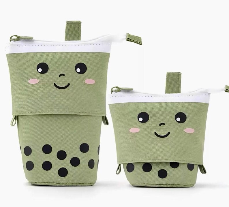 Cute Bubble Tea Pencil Case - Kawaii Stationery - FOUR COLOUR CHOICES ...