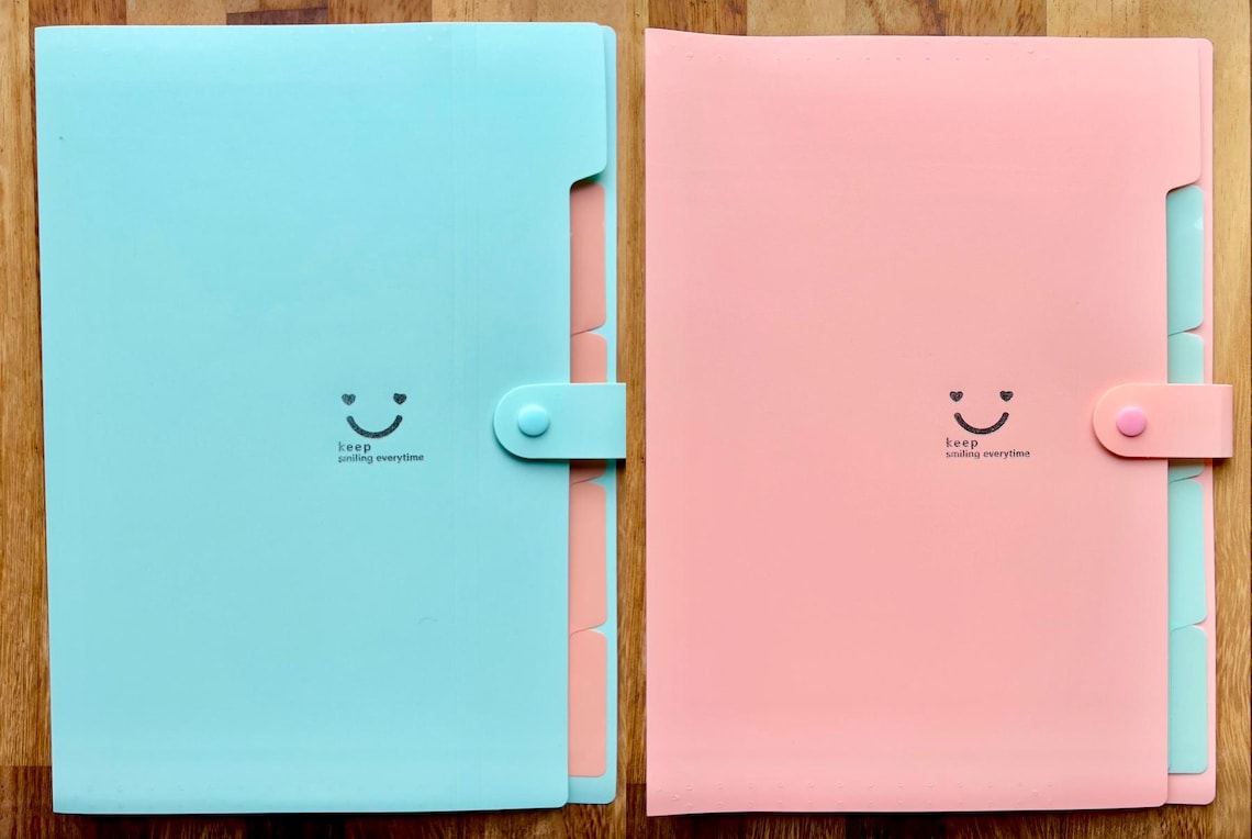 A4 Expanding Folder - Paper Storage - Bill Organiser - Desk Accessories ...
