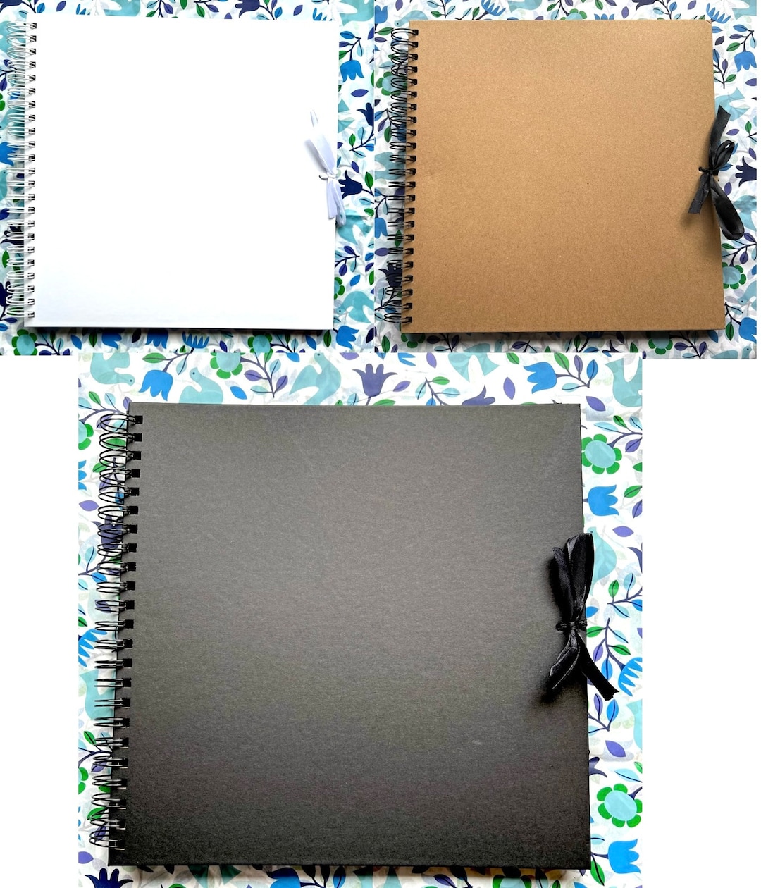 Large Scrapbook THREE COLOURS 12 Inch Memory Album Etsy UK