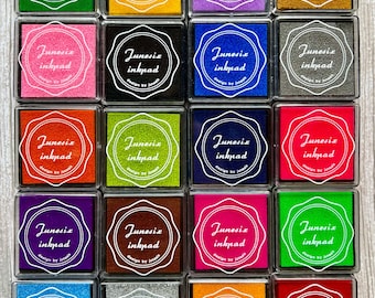 20 Craft Ink Pads - Multipurpose Ink Pads - Scrapbook Supplies - Craft Supplies - Stamp Ink Pad -  Card Making supplies - College Art Inks